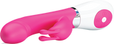 Pretty Love Gene Sound Activated Rabbit Vibrator Pink Rabbit Vibrators